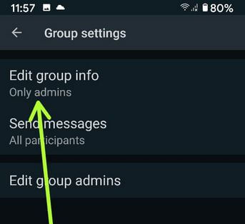 Πώς να προσθέσετε μια περιγραφή σε ένα WhatsApp Group Android