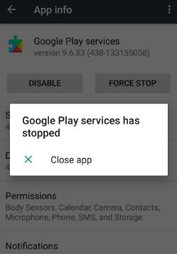 Τρόπος διόρθωσης Δυστυχώς, οι Υπηρεσίες Google Play σταμάτησαν να λειτουργούν