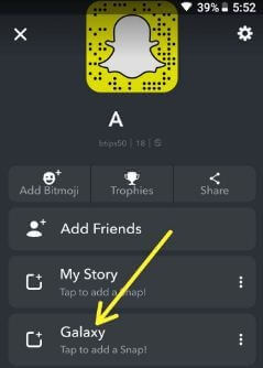 Ιστορία με γεωγραφικό έλεγχο στο Snapchat Android Oreo