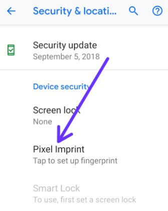 Πώς να ρυθμίσετε το δακτυλικό αποτύπωμα στα Pixel 3 και Pixel 3 XL